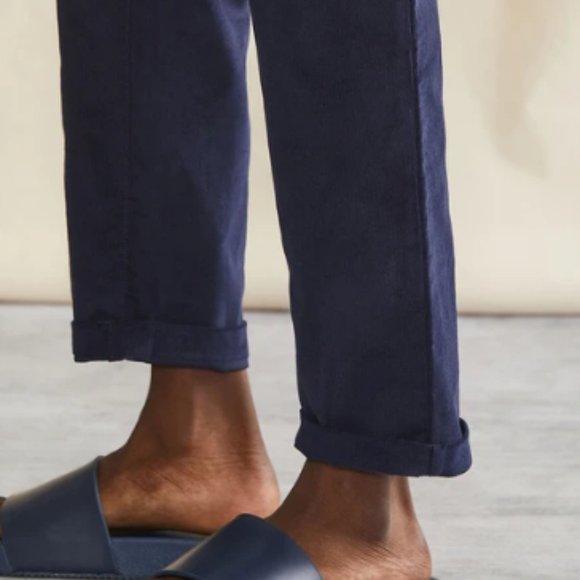 Onia Corduroy Pull On Pants in Navy Blue Size XXL NWT - Picture 5 of 11